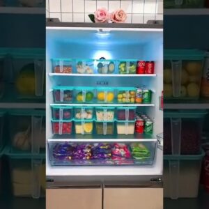 Amazon Fridge Containers Basket 😍 fridge organiser home items