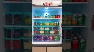 Amazon Fridge Containers Basket 😍 fridge organiser home items