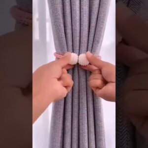 Amazon Magnetic Curtain tie back clips online shopping available home decor items