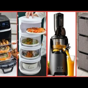 Amazon New Best Kitchen Products 2024😍 Home Organisers Decor items Storage Rack new kitchen Gadgets