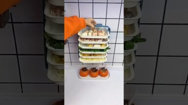 Amazon wall mounted food storage rack online available kitchen gadgets