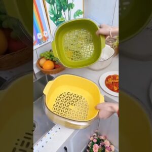 Amazon Multi Functional Vegetable Basket online available 😍 kitchen gadgets