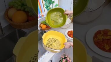 Amazon Multi Functional Vegetable Basket online available 😍 kitchen gadgets