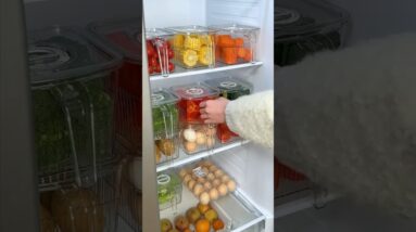 Amazon Fridge Organiser Container kitchen products online available 😍