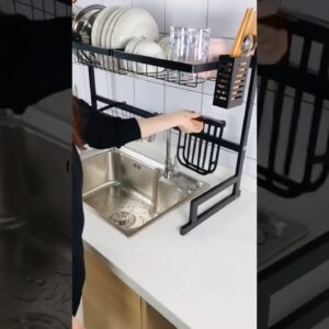 Amazon over sink dish drying rack home useful items online available 😍