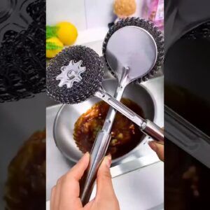 Amazon Dish Scrubbing iron brush 😍 kitchen gadgets online available