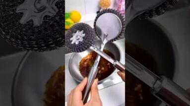 Amazon Dish Scrubbing iron brush 😍 kitchen gadgets online available