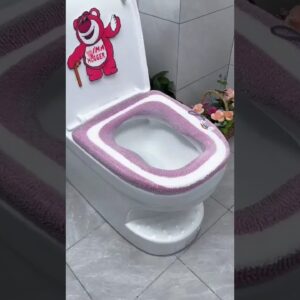 Amazon toilet seat cover online available 😍