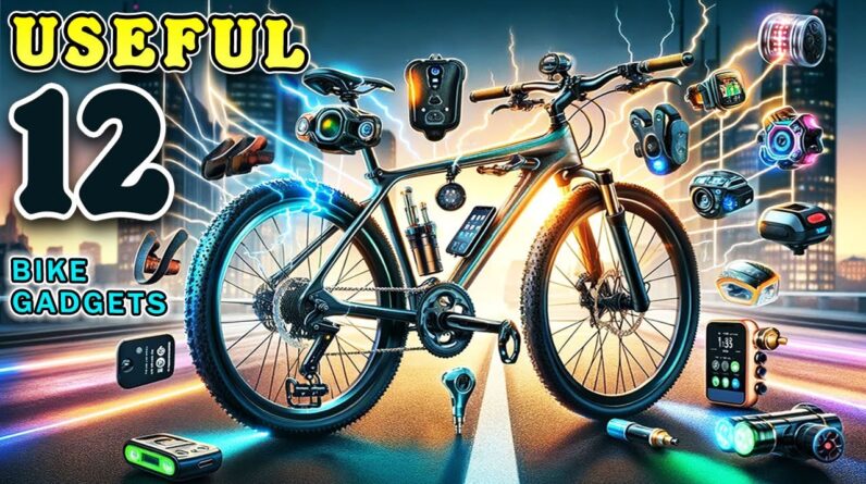 12 INCREDIBLE BIKE GADGETS YOU HAVE TO TRY | 2024 ALIEXPRESS AND AMAZON BICYCLE GADGETS