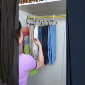 Amazon foldable clothes drying hanger online available 😍