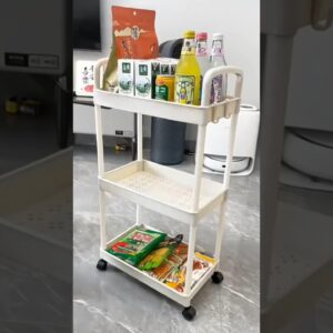 Amazon portable kitchen trolley online available 😍