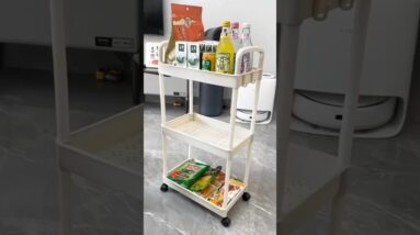 Amazon portable kitchen trolley online available 😍